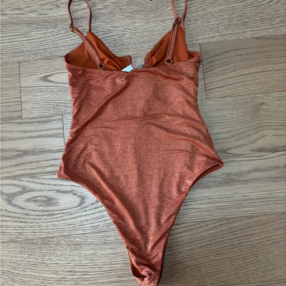 l*space Copper Shimmer One-Piece Swimsuit - Picture 4 of 5